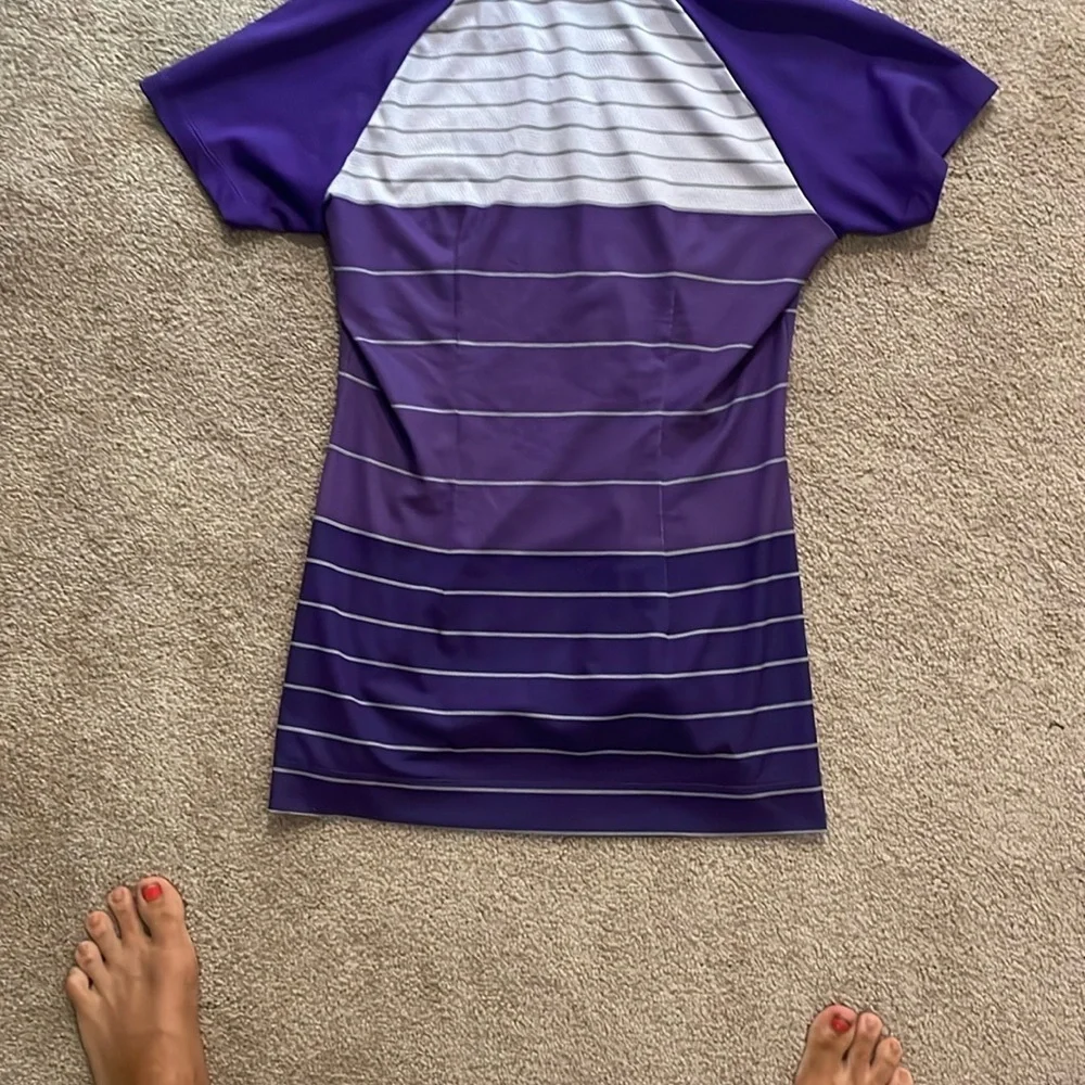 Nike Dri-FIT Purple Golf Performance Shirt